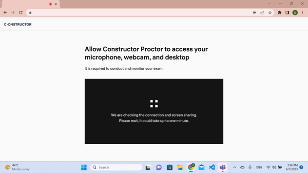 Constructor Proctor_UtilizingScreenshots_System WINDOWS