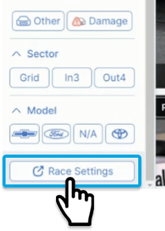 RaceLens-RaceSettings0
